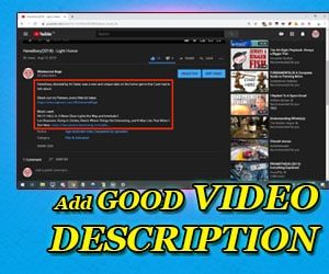 Add Good Video Description