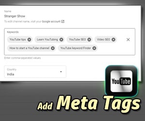 Add Meta Tags